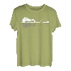 Golf-Gitarre, Sonnenuntergang, lustiges Golf-Outfit, Geschenke für Golf, Naturliebhaber T-Shirt