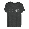 Holzfäller Kettensäge Herzschlag Förster Baum Wald Geschenk T-Shirt