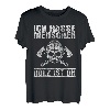 Herren Totenkopf Holz Lustiger Spruch T-Shirt