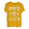 Herren Totenkopf Holz Lustiger Spruch T-Shirt