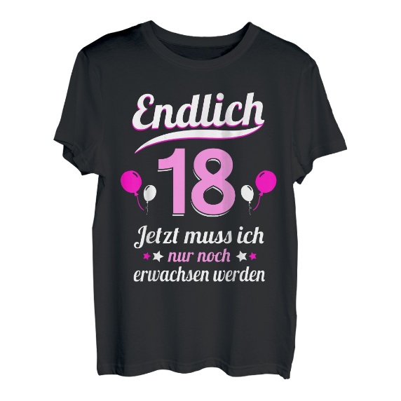 18. Geburtstag Junge Mädchen 18 Jahre 2005 Lustig Geschenk T-Shirt - Hapfox