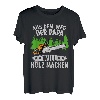 Herren Aus Dem Weg Der Papa Will Holz Machen Holzfäller Baumfäller T-Shirt