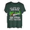 Herren Aus Dem Weg Der Papa Will Holz Machen Holzfäller Baumfäller T-Shirt