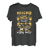 Meister Der Fälltechnik Herrscher Über Die Kettensäge Holz T-Shirt