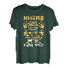 Meister Der Fälltechnik Herrscher Über Die Kettensäge Holz T-Shirt