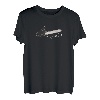 BENZINBIBER in schwarz Kettensäge Forst T-Shirt
