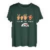 Schreiner Handwerker Schere Stein Papier Kreissäge T-Shirt