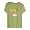 Schreiner Handwerker Schere Stein Papier Kreissäge T-Shirt
