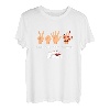 Schreiner Handwerker Schere Stein Papier Kreissäge T-Shirt