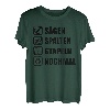 Herren SÄGEN SPALTEN STAPELN Holzfäller T-Shirt Geschenk Forstwirt T-Shirt