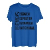 Herren SÄGEN SPALTEN STAPELN Holzfäller T-Shirt Geschenk Forstwirt T-Shirt