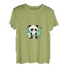 Niedlicher Happy Panda im Wald mit Bambus T-Shirt