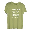 Wer Frauen versteht kann auch Holz schweißen Männer Humor T-Shirt