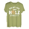Lustiges Holzliebhaber Holz Machen Der mit dem Holz spricht T-Shirt