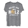 Lustiges Holzliebhaber Holz Machen Der mit dem Holz spricht T-Shirt