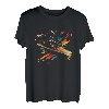 Tischler Hobel Splash Art Handhobel Retro Tischler Werkzeug T-Shirt