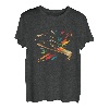 Tischler Hobel Splash Art Handhobel Retro Tischler Werkzeug T-Shirt