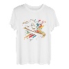 Tischler Hobel Splash Art Handhobel Retro Tischler Werkzeug T-Shirt