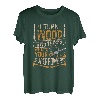 I turn wood into things whats your superpower Handwerker T-Shirt