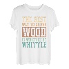 Herren Der beste Weg, um Holz zu schnitzen, ist von Whittle Wood Carver T-Shirt