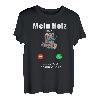 Mein Holz ruft an Holzfäller Waldmensch Sägespäne deko T-Shirt