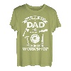 Herren Unterschätzen Sie niemals einen Vater in seinem Woodworking Labor T-Shirt