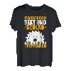 Herren Sympatisch sexy und schlau Tischler Handwerker Treppenbauer T-Shirt
