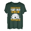Herren Sympatisch sexy und schlau Tischler Handwerker Treppenbauer T-Shirt