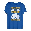 Herren Sympatisch sexy und schlau Tischler Handwerker Treppenbauer T-Shirt