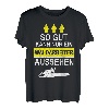 Herren Waldarbeiter Geschenk Forstwirt Holz T-Shirt Holzfäller