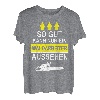 Herren Waldarbeiter Geschenk Forstwirt Holz T-Shirt Holzfäller