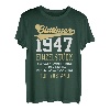 76 JAHRE OLDTIMER 1947 EINZELSTÜCK VINTAGE 76. GEBURTSTAG T-Shirt