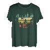 Natur Outdoor Bäume Naturliebhaber Retro Wald T-Shirt