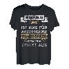 Geduld ist was für Anzugträger Handwerker rasten direkt aus T-Shirt