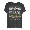 Geduld ist was für Anzugträger Handwerker rasten direkt aus T-Shirt