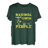 Marimba Instrument Intelligente Menschen Musiker Marschband T-Shirt