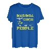 Marimba Instrument Intelligente Menschen Musiker Marschband T-Shirt