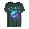 Nur ein Mädchen, das Wölfe liebt - Wolfsliebhaber Galaxie T-Shirt