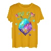 Nur ein Mädchen, das Wölfe liebt - Wolfsliebhaber Galaxie T-Shirt