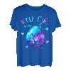 Nur ein Mädchen, das Wölfe liebt - Wolfsliebhaber Galaxie T-Shirt