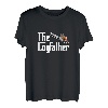Herren The Log Father Arborist Dad Kettensägen-Baumschneider T-Shirt