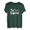 Herren The Log Father Arborist Dad Kettensägen-Baumschneider T-Shirt