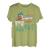 Scharf genug um Sie flach zu legen Säge Motorsäge Holzfäller T-Shirt