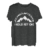 Ich Hasse Menschen Holz Ist Ok Holzfäller Holz Waldarbeiter T-Shirt