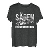 Herren Holz machen Motorsäge Kettensäge Wald Baum Motorsäge T-Shirt