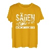 Herren Holz machen Motorsäge Kettensäge Wald Baum Motorsäge T-Shirt