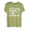 Herren Holz machen Motorsäge Kettensäge Wald Baum Motorsäge T-Shirt