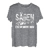Herren Holz machen Motorsäge Kettensäge Wald Baum Motorsäge T-Shirt