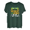 Scharf genug um Sie flach zu legen Säge Motorsäge Holzfäller T-Shirt