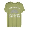 Sägespäne Sind Männer Glitzer Holzfäller Holz Forst Geschenk T-Shirt